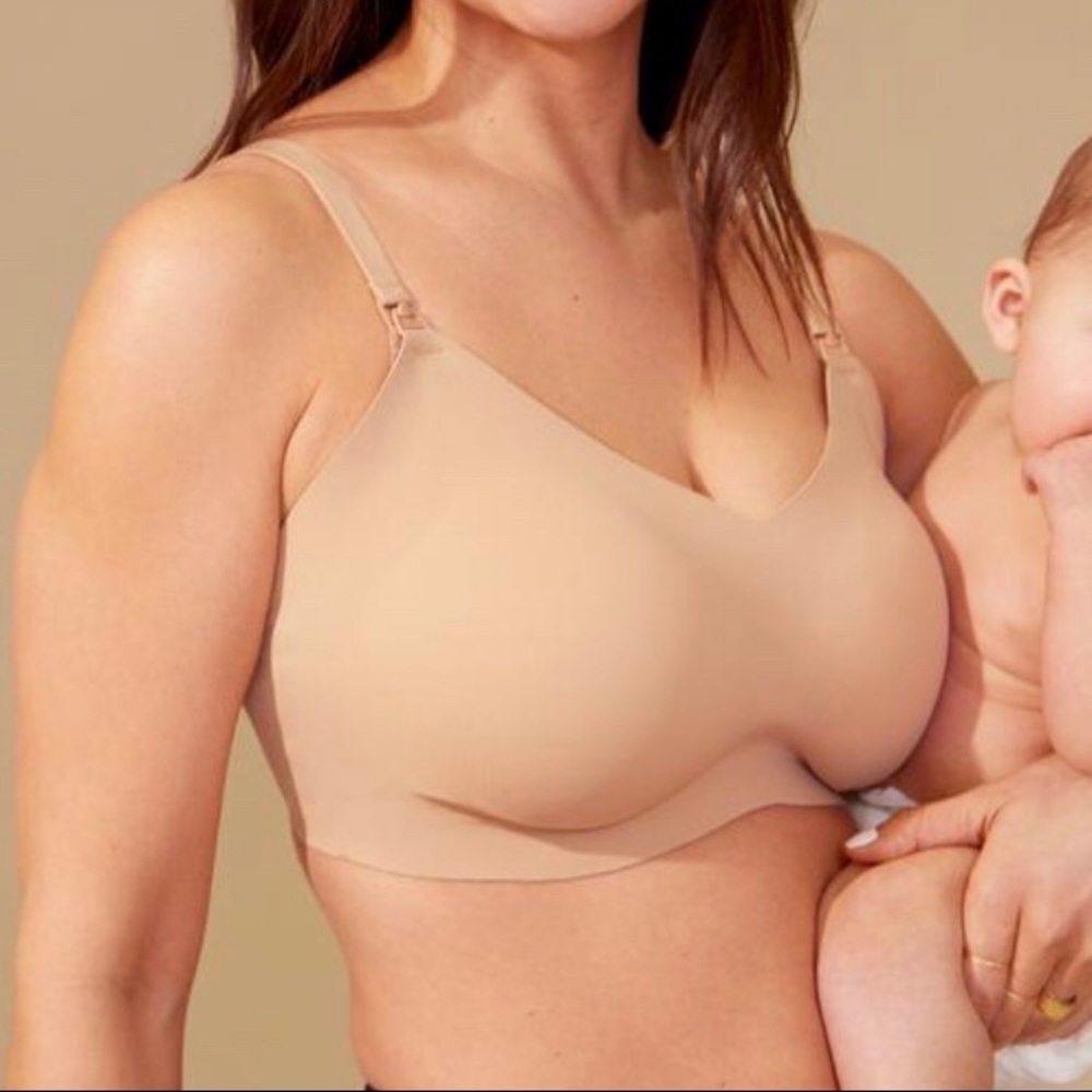 Knix nursing bra size 7 beige